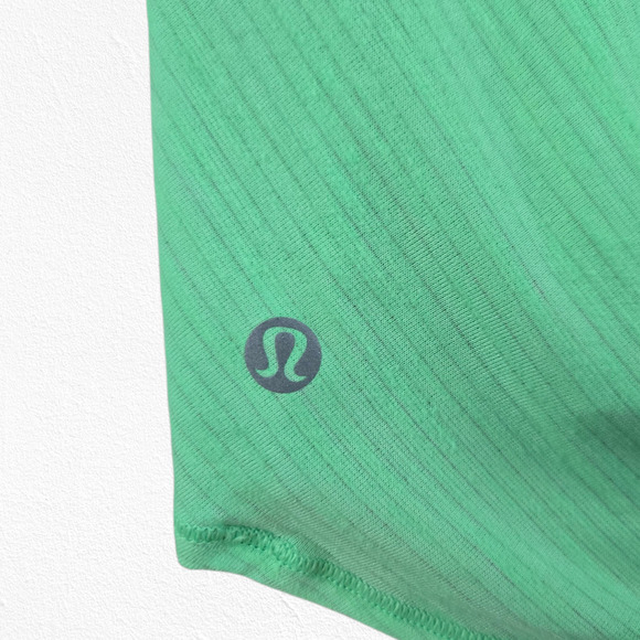 Lululemon Lime Green Wild Tank Green Strappy Open Back Active Tank Top Size 4 - Picture 6 of 7